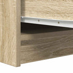 Skjenk Sonoma Eik 29,5X34X76 Cm Konstruert Tre