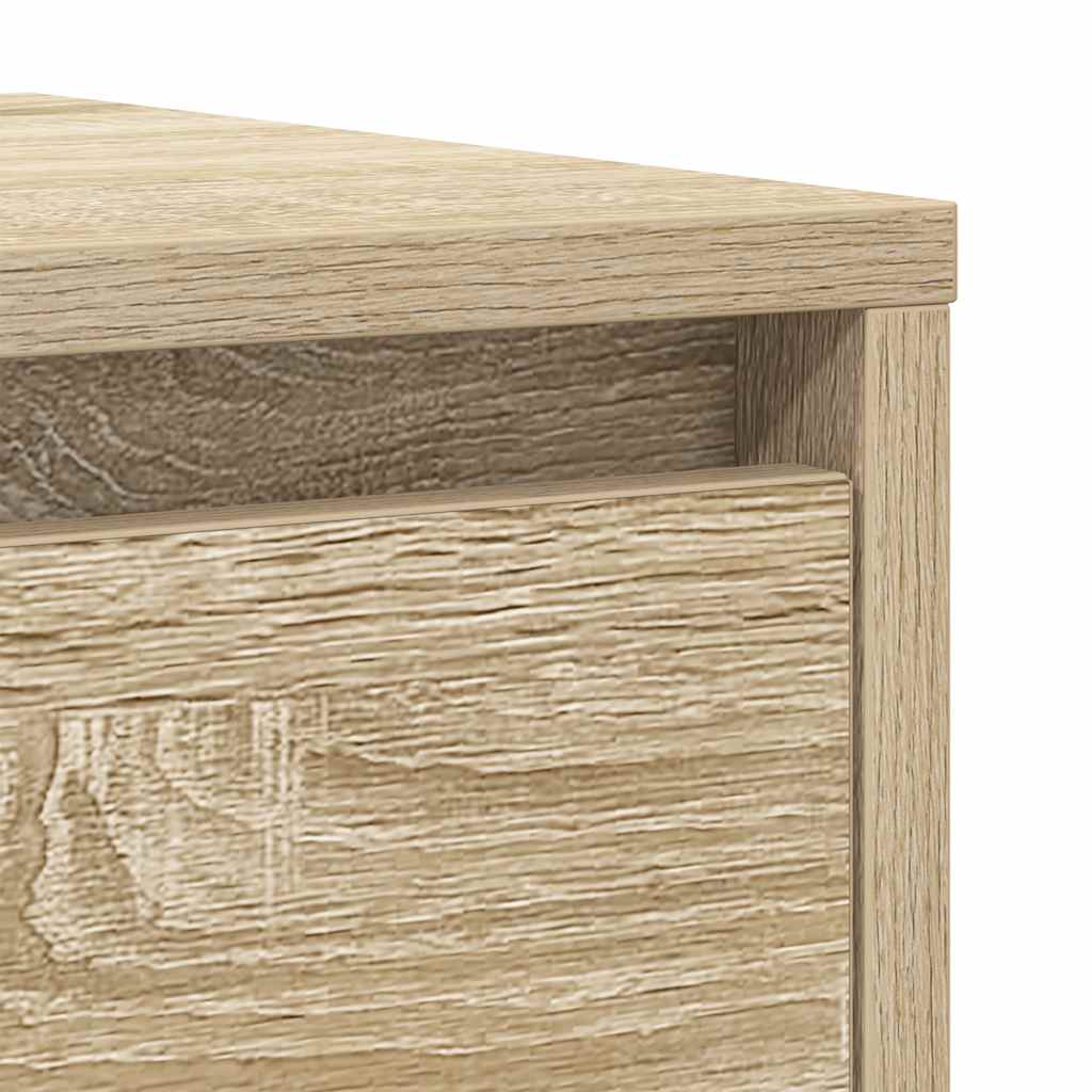 Skjenk Sonoma Eik 29,5X34X76 Cm Konstruert Tre