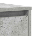 Skjenk Betonggrå 29,5X34X76 Cm Konstruert Tre