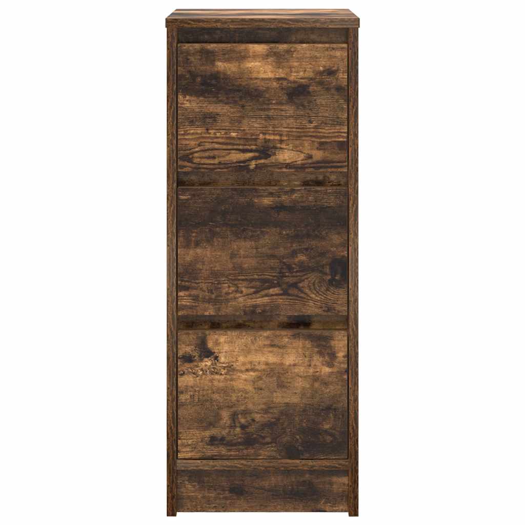 Skjenk Røkt Eik 29,5X34X76 Cm Konstruert Tre