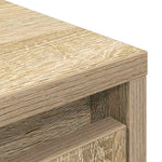Skap Med Skuff Sonoma Eik 55,5X34X119,5 Cm Konstruert Tre