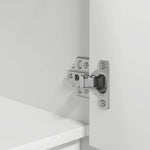 Highboard Hvit 29,5X34X119,5 Cm Konstruert Tre