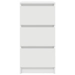 Skjenk Hvit 37,5X35X76 Cm Konstruert Tre