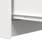 Skjenk Hvit 37,5X35X76 Cm Konstruert Tre