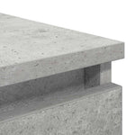Skjenk Betonggrå 37,5X35X76 Cm Konstruert Tre