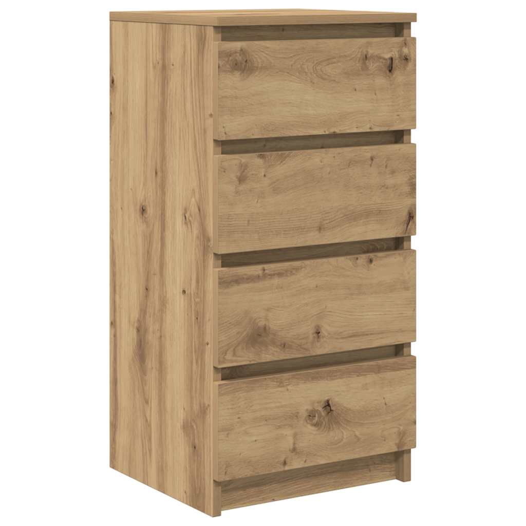 Skjenk Artisan Eik 37,5X35X76 Cm Konstruert Tre