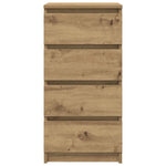 Skjenk Artisan Eik 37,5X35X76 Cm Konstruert Tre