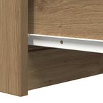 Skjenk Med Skuffer Artisan Eik 37,5X35X99 Cm Konstruert Tre