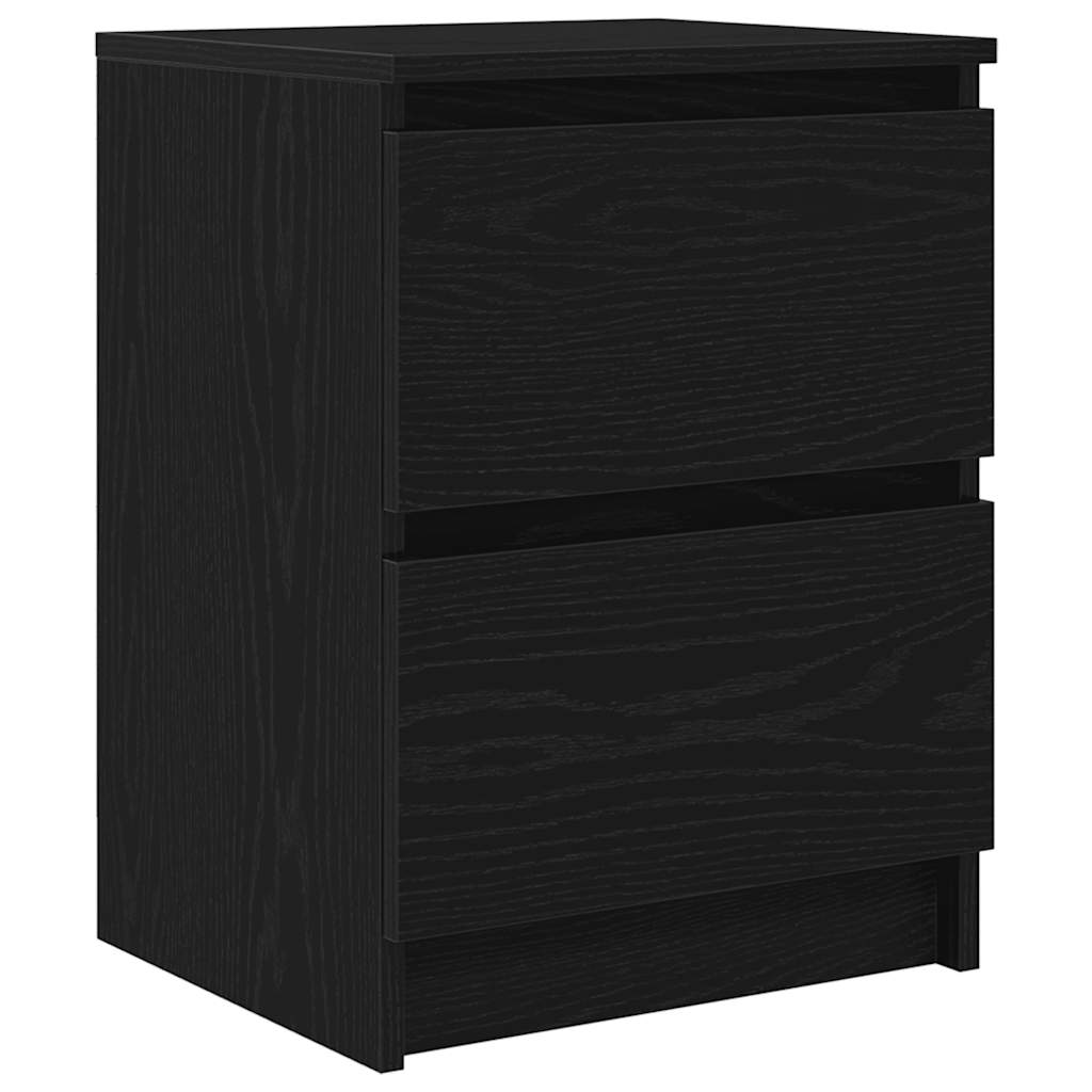 Tv-Benk Svart 40X35X54 Cm Konstruert Tre