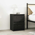 Tv-Benk Svart 40X35X54 Cm Konstruert Tre