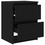 Tv-Benk Svart 40X35X54 Cm Konstruert Tre