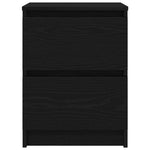 Tv-Benk Svart 40X35X54 Cm Konstruert Tre