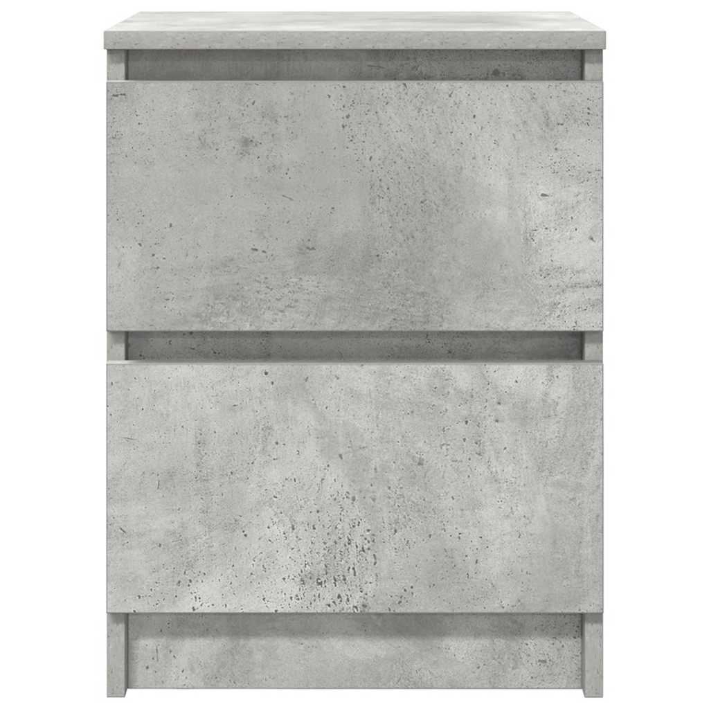 Tv-Benk Betonggrå 40X35X54 Cm Konstruert Tre