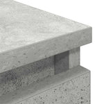 Tv-Benk Betonggrå 40X35X54 Cm Konstruert Tre