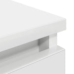 Tv-Benk Hvit 80X35X54 Cm Konstruert Tre