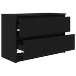 Tv-Benk Svart 80X35X54 Cm Konstruert Tre