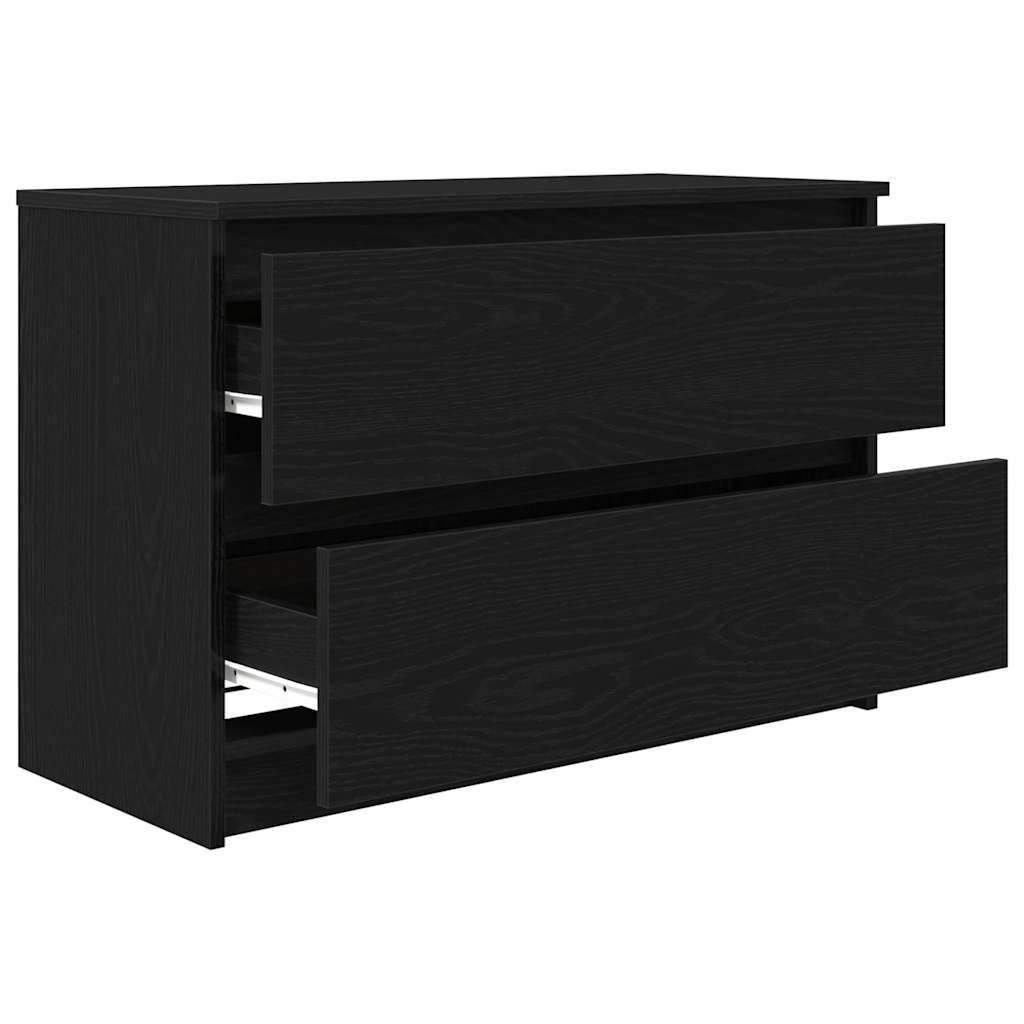 Tv-Benk Svart 80X35X54 Cm Konstruert Tre