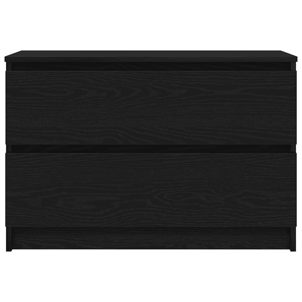 Tv-Benk Svart 80X35X54 Cm Konstruert Tre