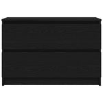 Tv-Benk Svart 80X35X54 Cm Konstruert Tre