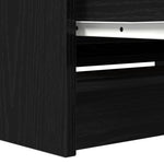 Tv-Benk Svart 80X35X54 Cm Konstruert Tre