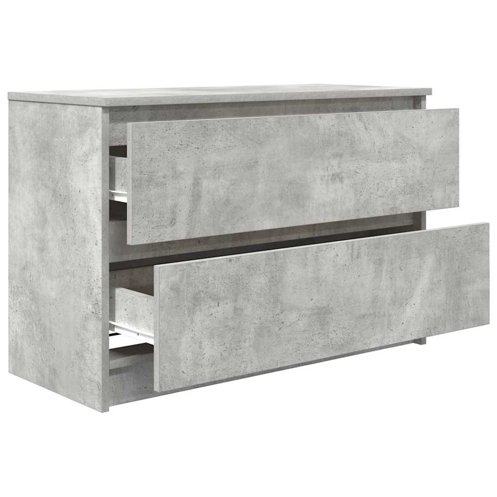 Tv-Benk Betonggrå 80X35X54 Cm Konstruert Tre