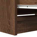 Tv-Benk Sonoma Eik 80X35X54 Cm Konstruert Tre