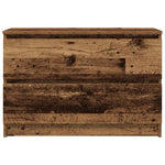 Tv-Benk Gammelt Tre 80X35X54 Cm Konstruert Tre