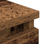 Tv-Benk Gammelt Tre 80X35X54 Cm Konstruert Tre