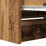 Tv-Benk Gammelt Tre 80X35X54 Cm Konstruert Tre