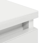 Tv-Benk Hvit 100X35X54 Cm Konstruert Tre