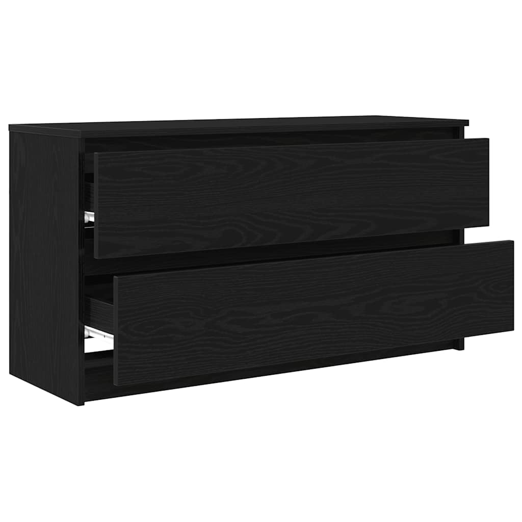 Tv-Benk Svart 100X35X54 Cm Konstruert Tre