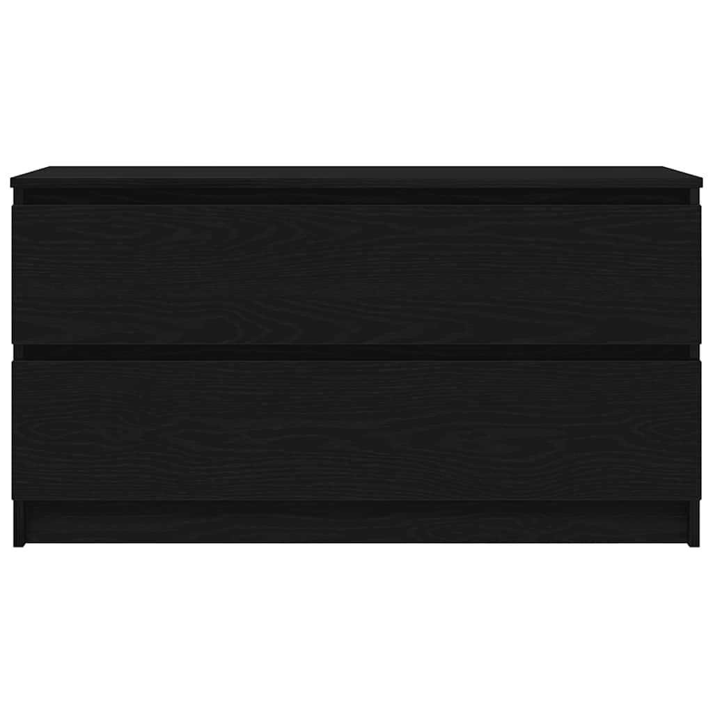 Tv-Benk Svart 100X35X54 Cm Konstruert Tre