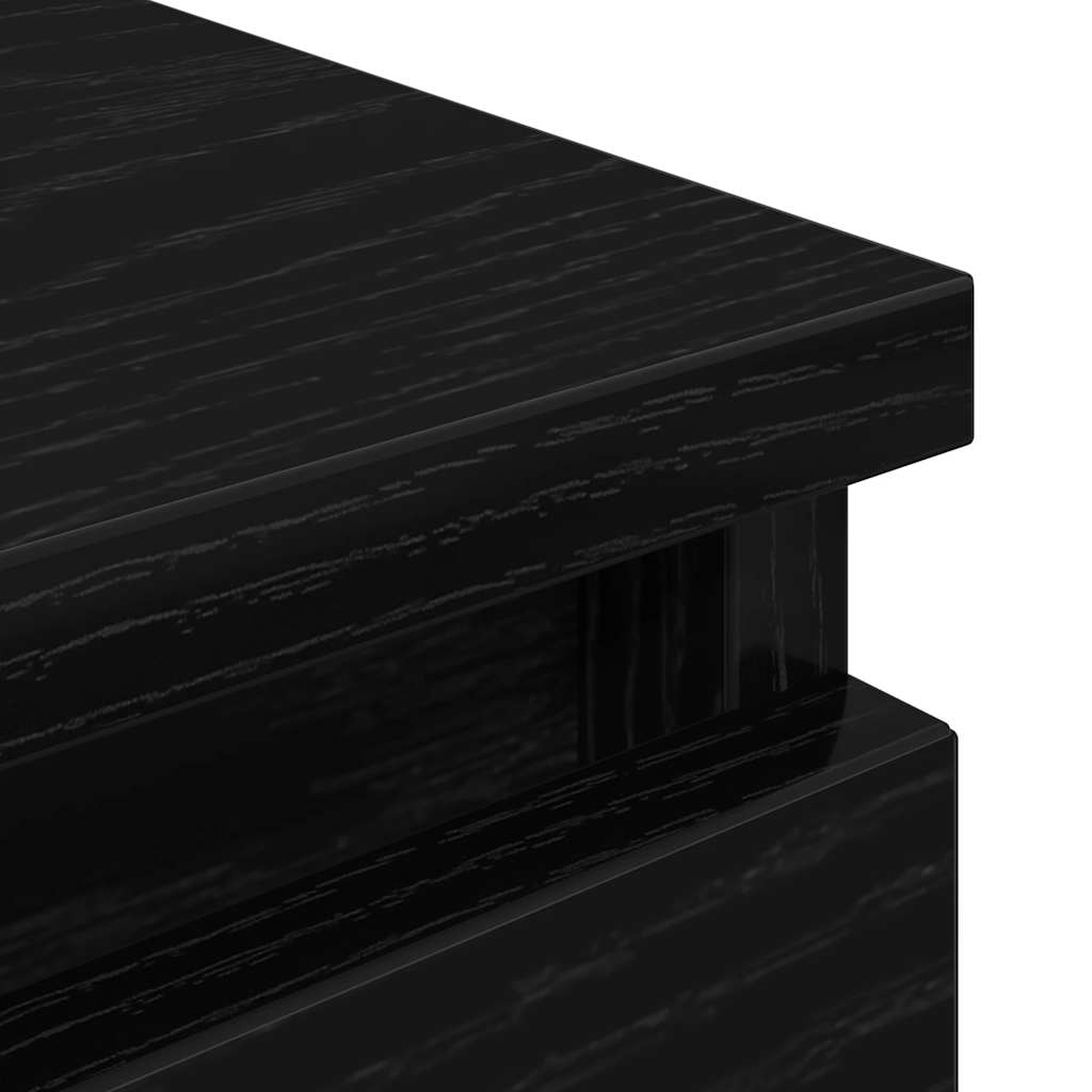 Tv-Benk Svart 100X35X54 Cm Konstruert Tre