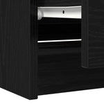 Tv-Benk Svart 100X35X54 Cm Konstruert Tre