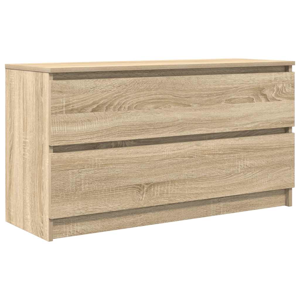 Tv-Benk Sonoma Eik 100X35X54 Cm Konstruert Tre