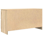 Tv-Benk Sonoma Eik 100X35X54 Cm Konstruert Tre