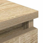 Tv-Benk Sonoma Eik 100X35X54 Cm Konstruert Tre