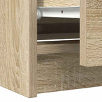 Tv-Benk Sonoma Eik 100X35X54 Cm Konstruert Tre