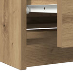 Tv-Benk Artisan Eik 100X35X54 Cm Konstruert Tre