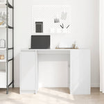 Skrivebord Hvit 120X42X76 Cm Konstruert Tre
