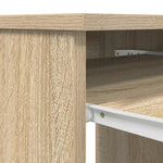 Skrivebord Sonoma Eik 86X49X76 Cm Konstruert Tre
