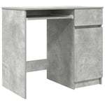 Skrivebord Betonggrå 86X49X76 Cm Konstruert Tre
