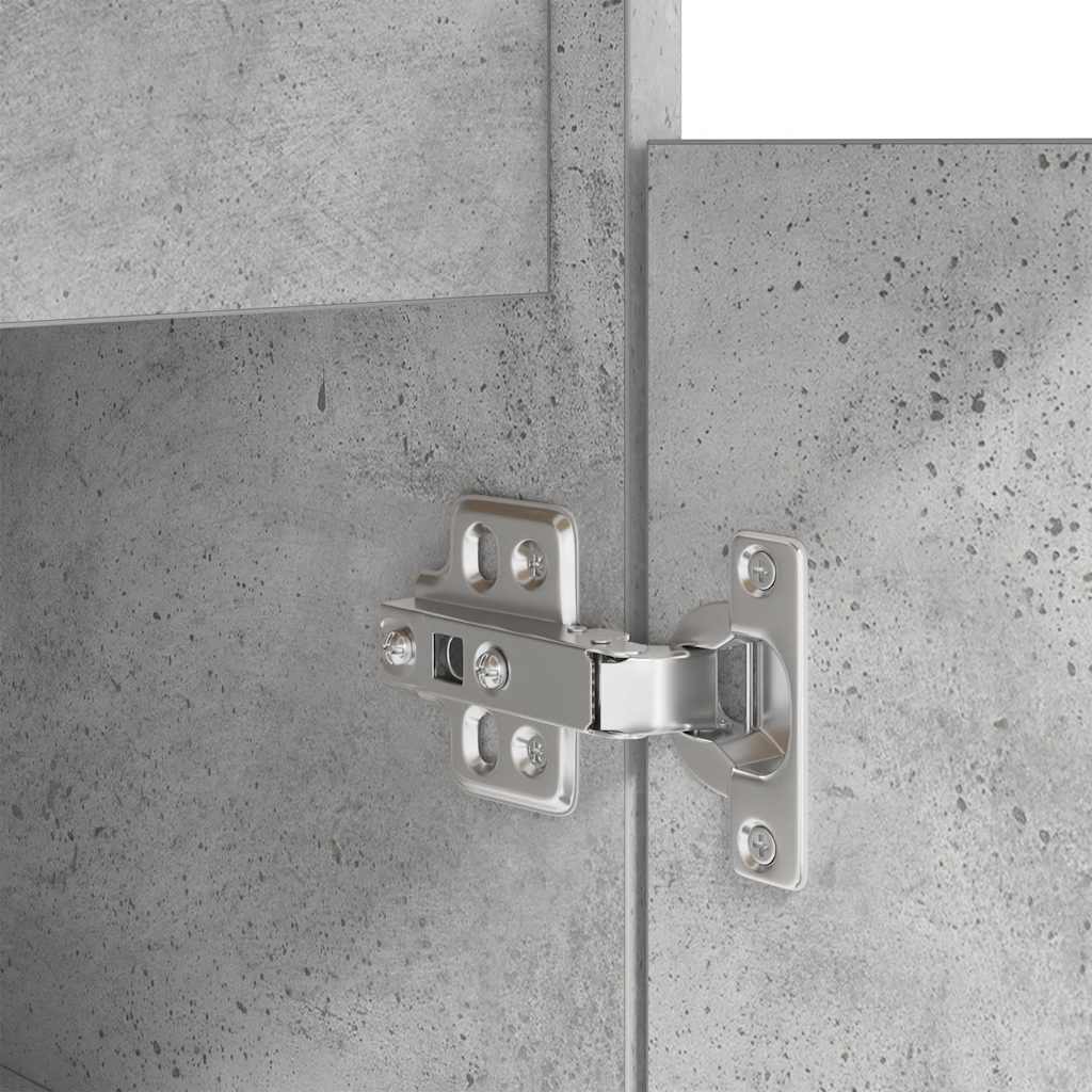 Skrivebord Betonggrå 86X49X76 Cm Konstruert Tre