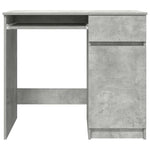 Skrivebord Betonggrå 86X49X76 Cm Konstruert Tre