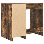 Skrivebord Røkt Eik 86X49X76 Cm Konstruert Tre