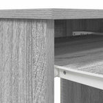 Skrivebord Grå Sonoma 86X49X76 Cm Konstruert Tre