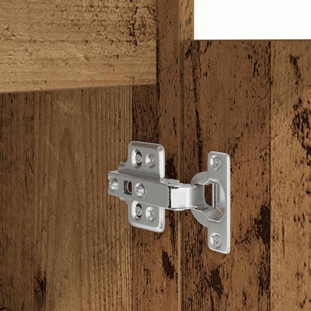 Skrivebord Gammelt Tre 86X49X76 Cm Konstruert Tre