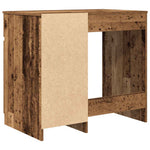 Skrivebord Gammelt Tre 86X49X76 Cm Konstruert Tre