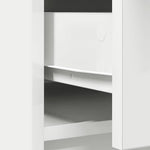 Skjenk Med Skuffer Og Dører Hvit 73X31X90 Cm