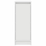 Skohylle Hvit 29,5X34X76 Cm Konstruert Tre